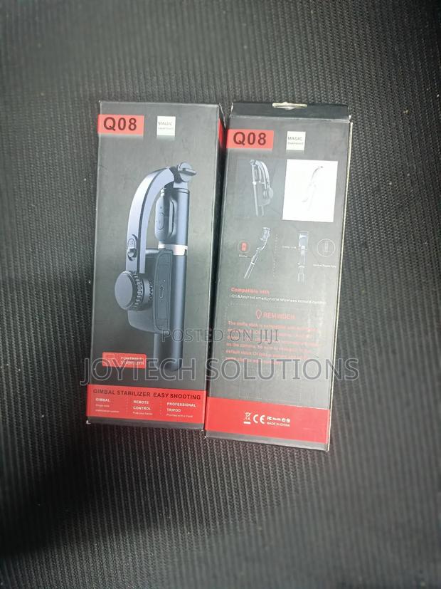 Q08 Gimbal Stabilizer Selfie Stick Tripod - thumbnail 3