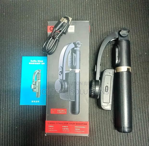 Q08 Gimbal Stabilizer Selfie Stick Tripod - main view