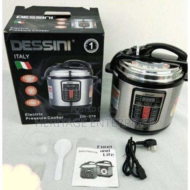 Electric Pressure Cooker Dessini 
Capacity 6l