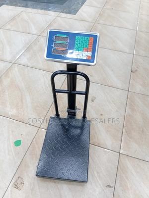 Heavy-Duty Electronic Scale – Max 150kg, LCD Readout - main view