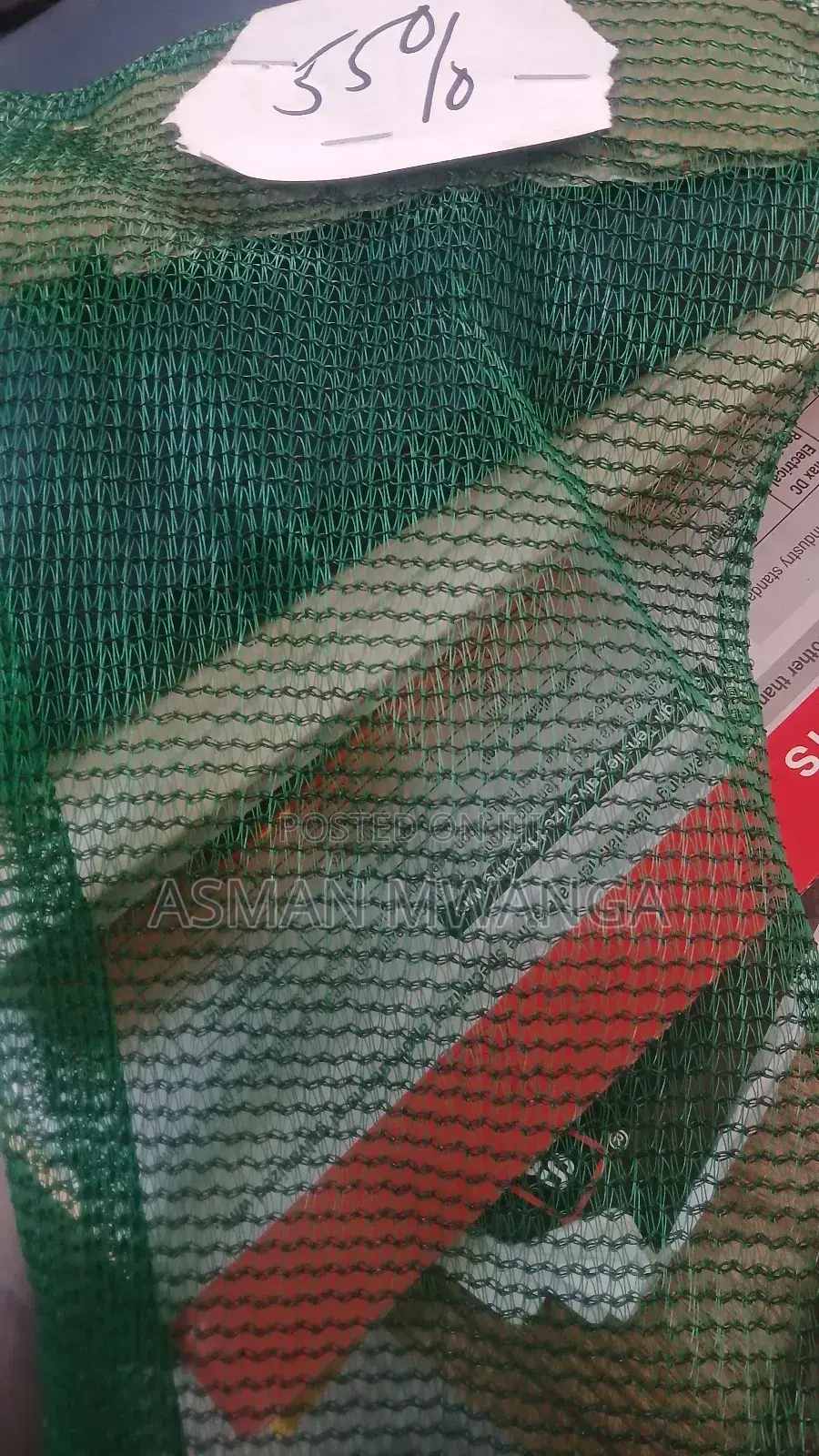 Green Agri Net 55%Waterproof 3m by 50mtrs