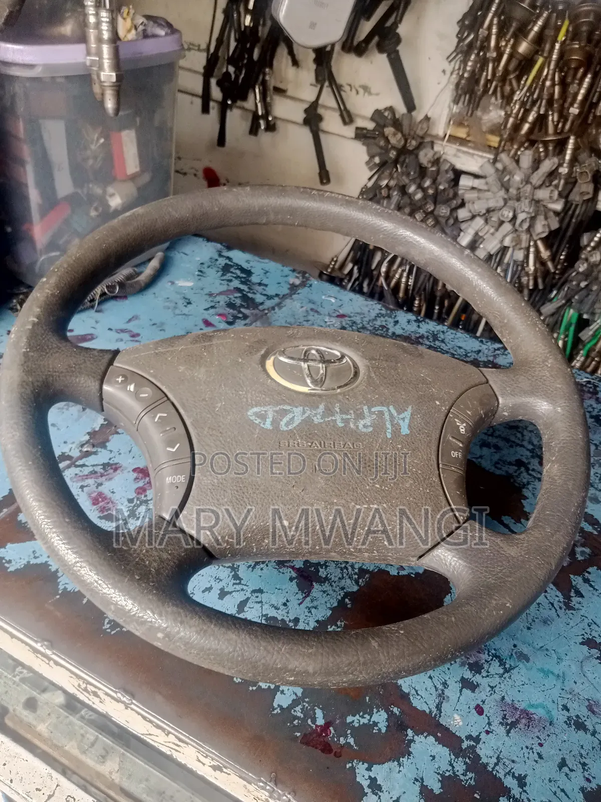 Ex Japan Prado 120 Steering Wheel Complete