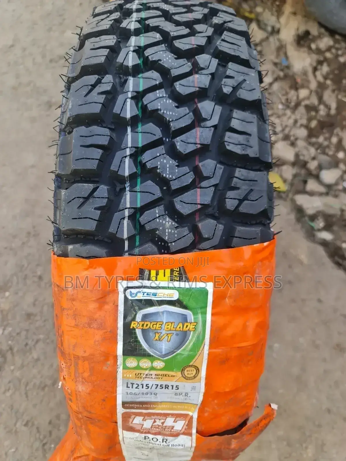 215 /75 R15 Tesche Tyres (Usa) All Terrain.