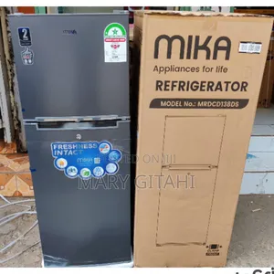 Mika 138litres Double Door Fridge*