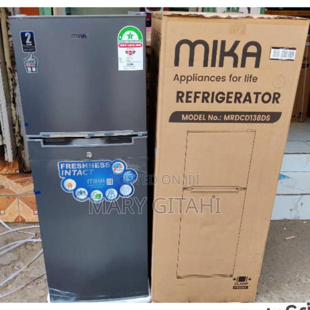 Mika 138litres Double Door Fridge*