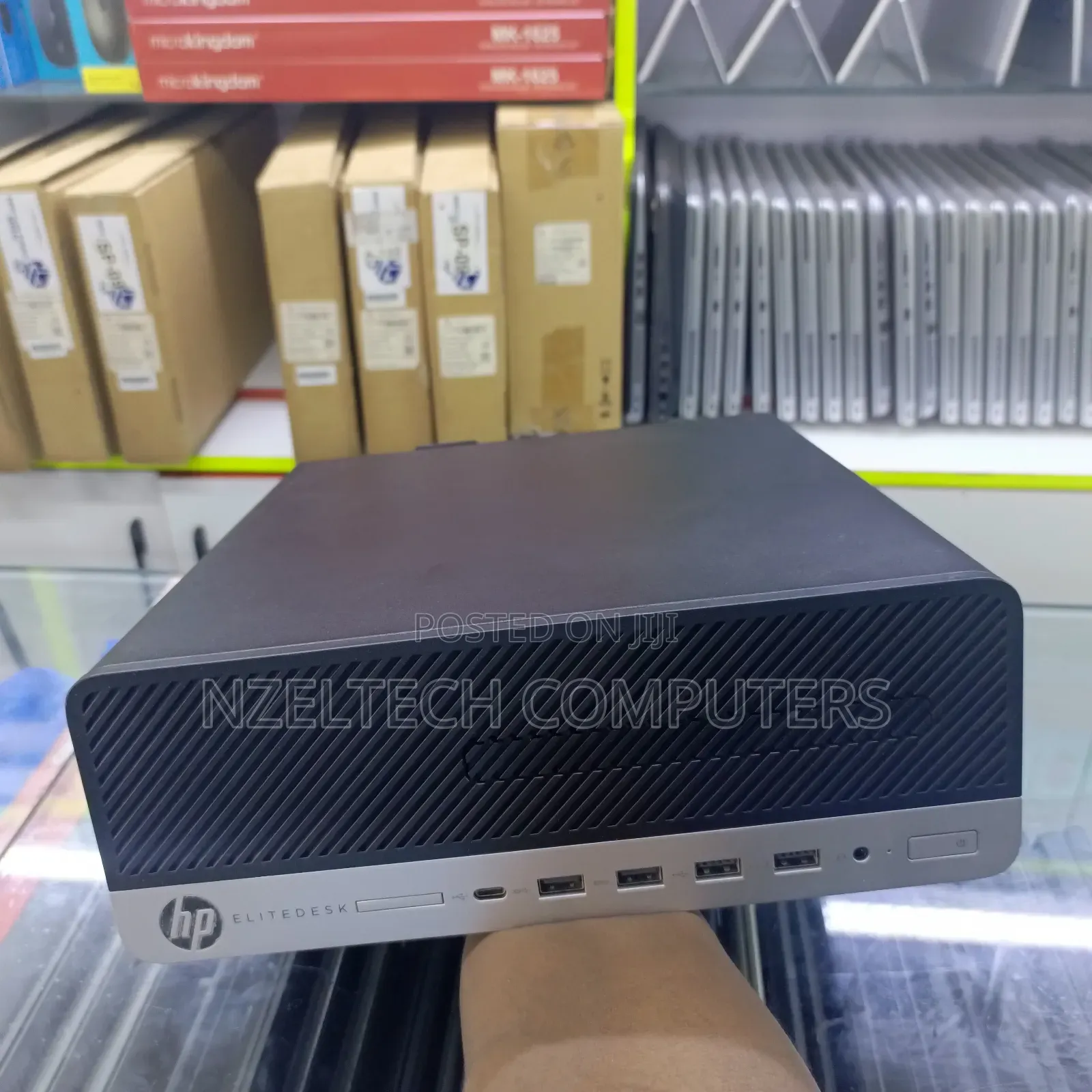 Desktop Computer HP EliteDesk 705 G3 16GB AMD HDD 500GB