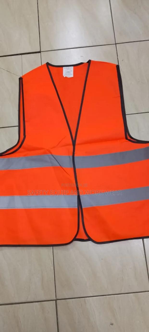 120gsm Orange Reflector Vest - main view