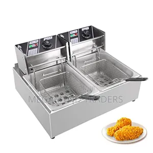 Electric Deep Fryer 6 L + 6 L / Uken Electric Deep Fryer