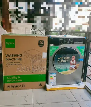 12 KGS Syinix Washing Machine 24 Months Warranty