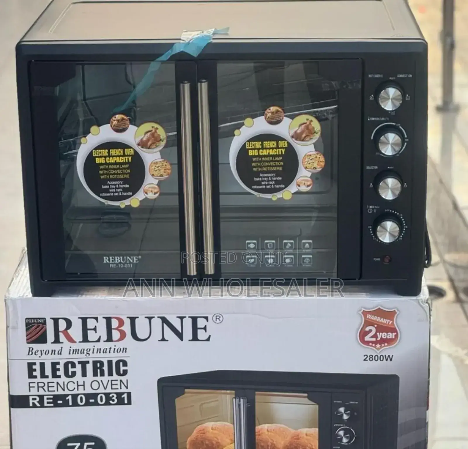 New Arrival 75 Litres Rebune Re-10-031 Commercial Oven