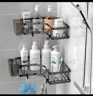 4pcs Set Triangular Shower Caddy Shelf/ Wall Organizer*