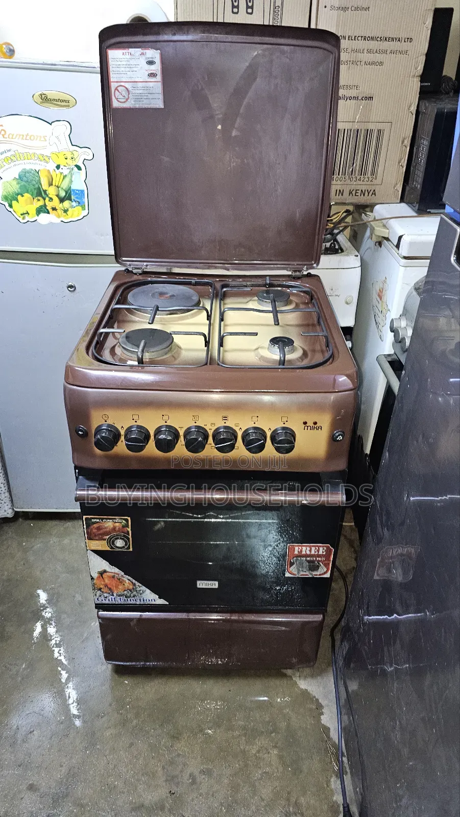 Mika 50x55 Cooker 3+1