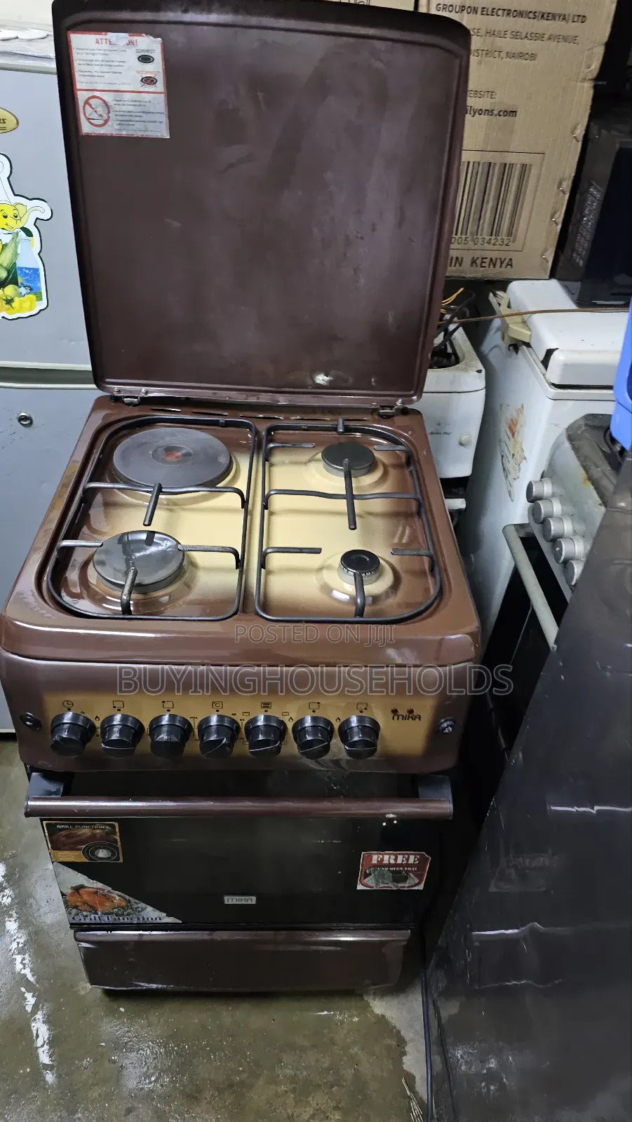 Mika 50x55 Cooker 3+1