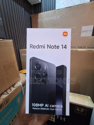 New Xiaomi Redmi Note 14 4G 256 GB Black - main view