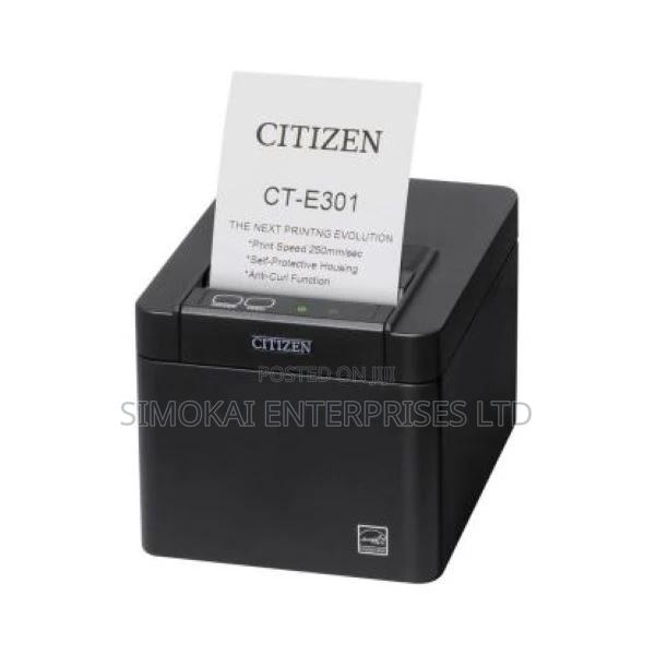 Citizen Ct-E301, Usb, Rs232, Ethernet, Cutter, Black