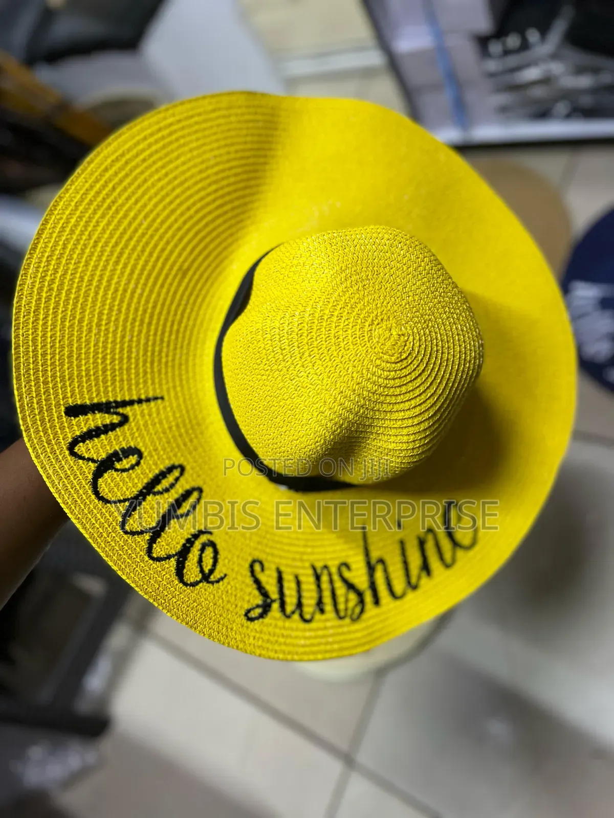 Yellow  Hello Sunshine Summer Hats at 850