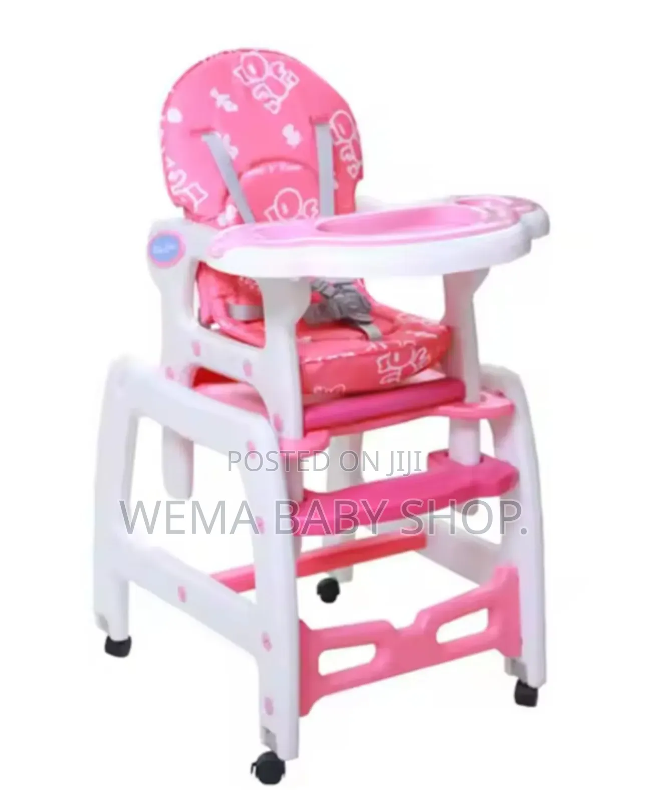 Multifunction 5 in 1 Baby Wheeled Convertible Feeding Chair
