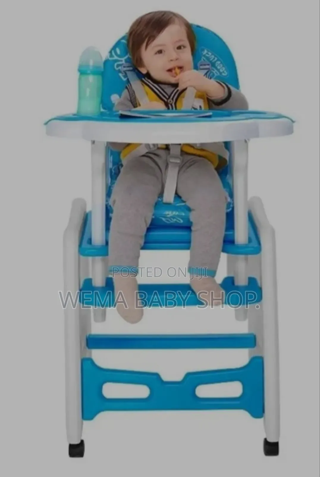 Multifunction 5 in 1 Baby Wheeled Convertible Feeding Chair