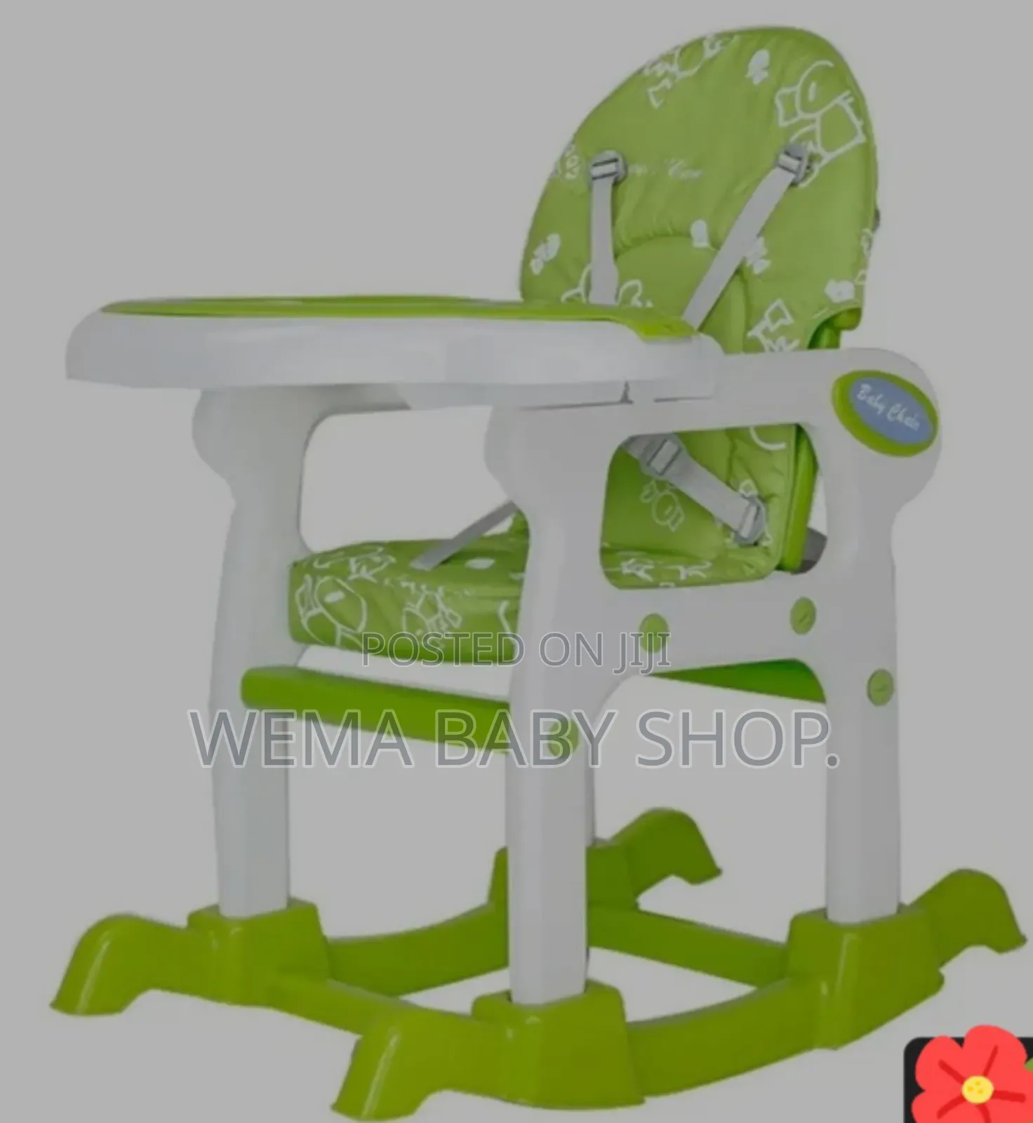 Multifunction 5 in 1 Baby Wheeled Convertible Feeding Chair