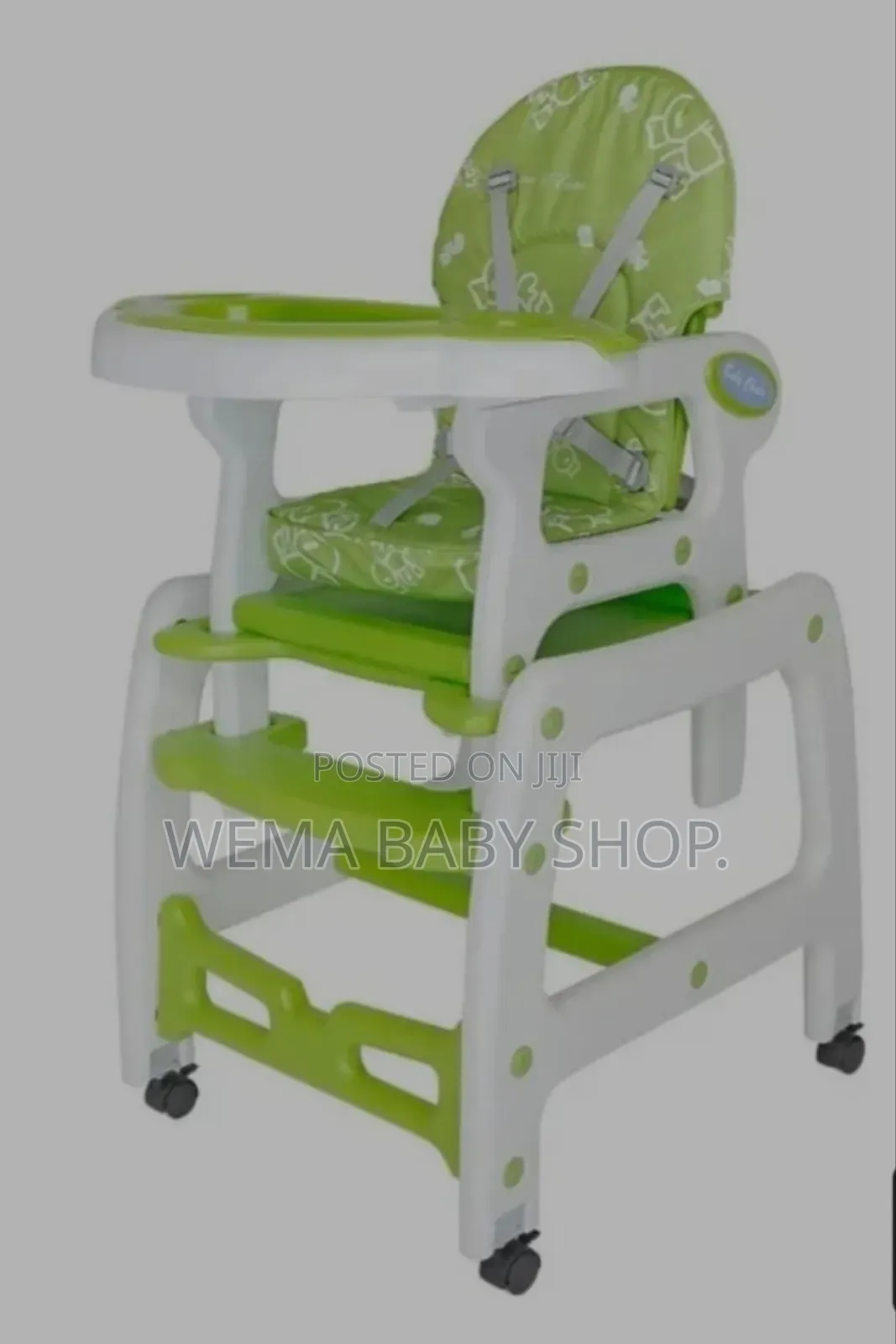 Multifunction 5 in 1 Baby Wheeled Convertible Feeding Chair