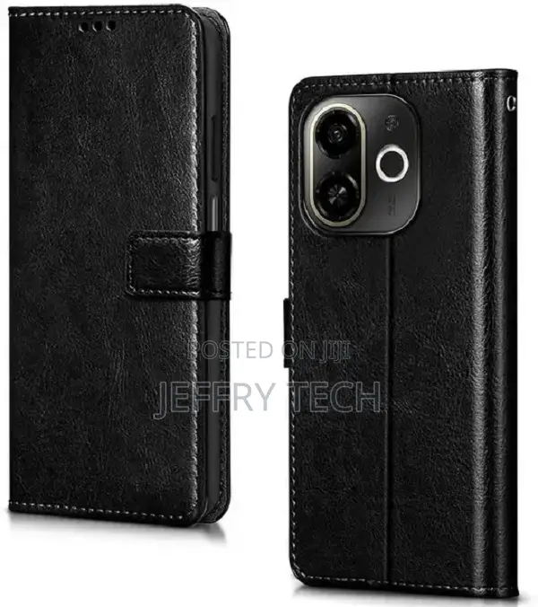 Fastship Flip Cover for Tecno Spark 30c 5g / Pop9 5g (Brown,