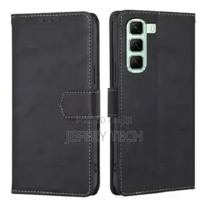 Leather Phone Case Flip Cover for Infinix Hot 50 Pro Plus/