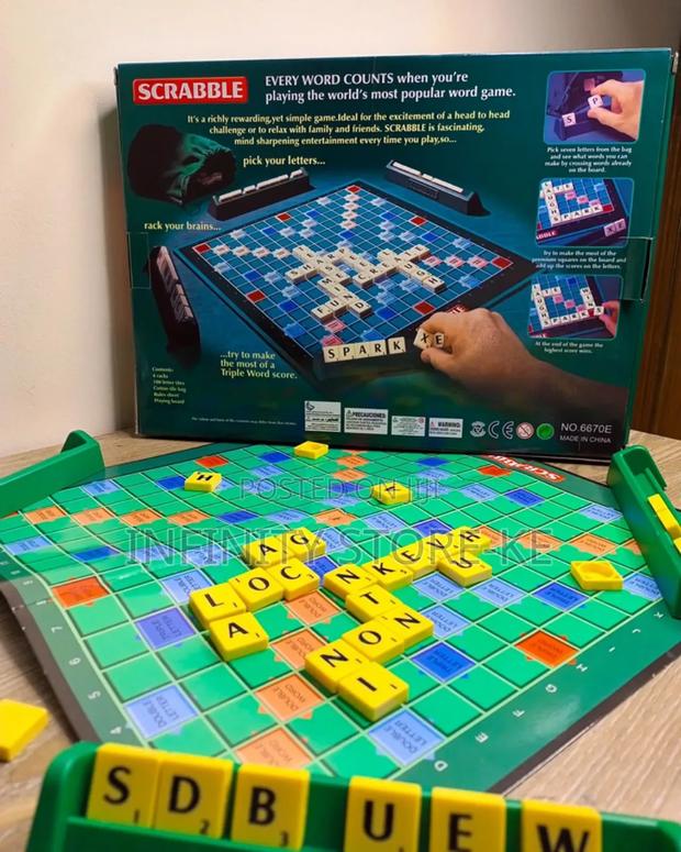 Large Size Original Scrabble English Word Game - thumbnail 3