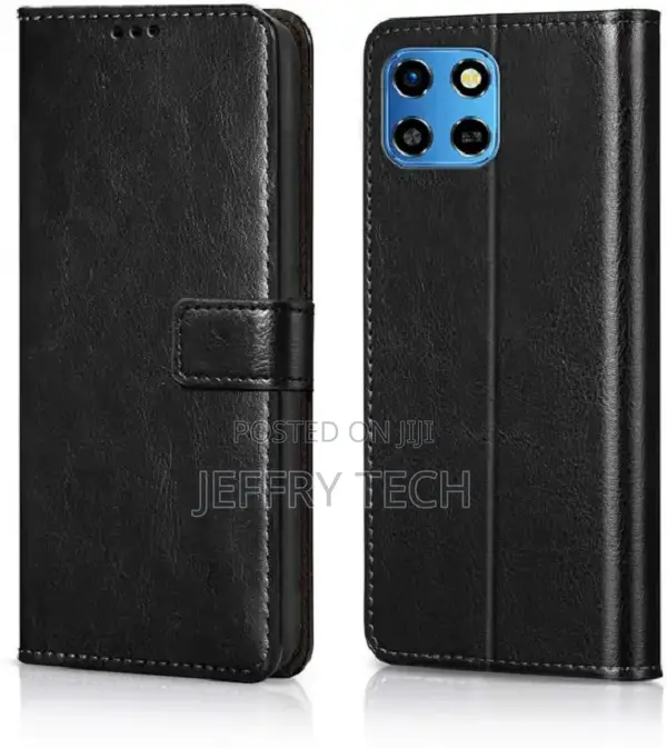 Cockcrow Flip Cover for Infinix Smart 6 Hd (Black, Shock Pro