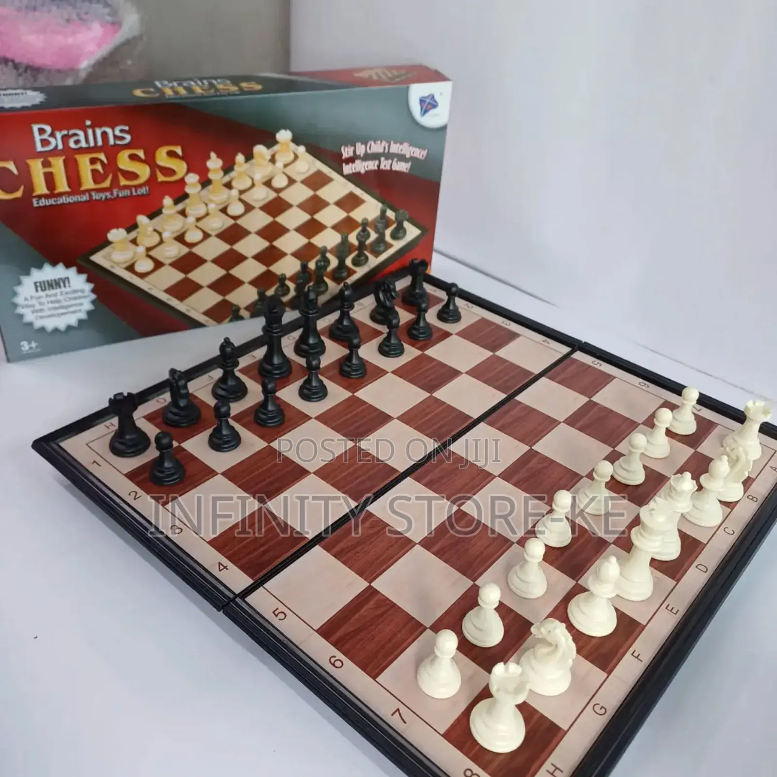 Magnetic Foldable Brains Chess Board Game