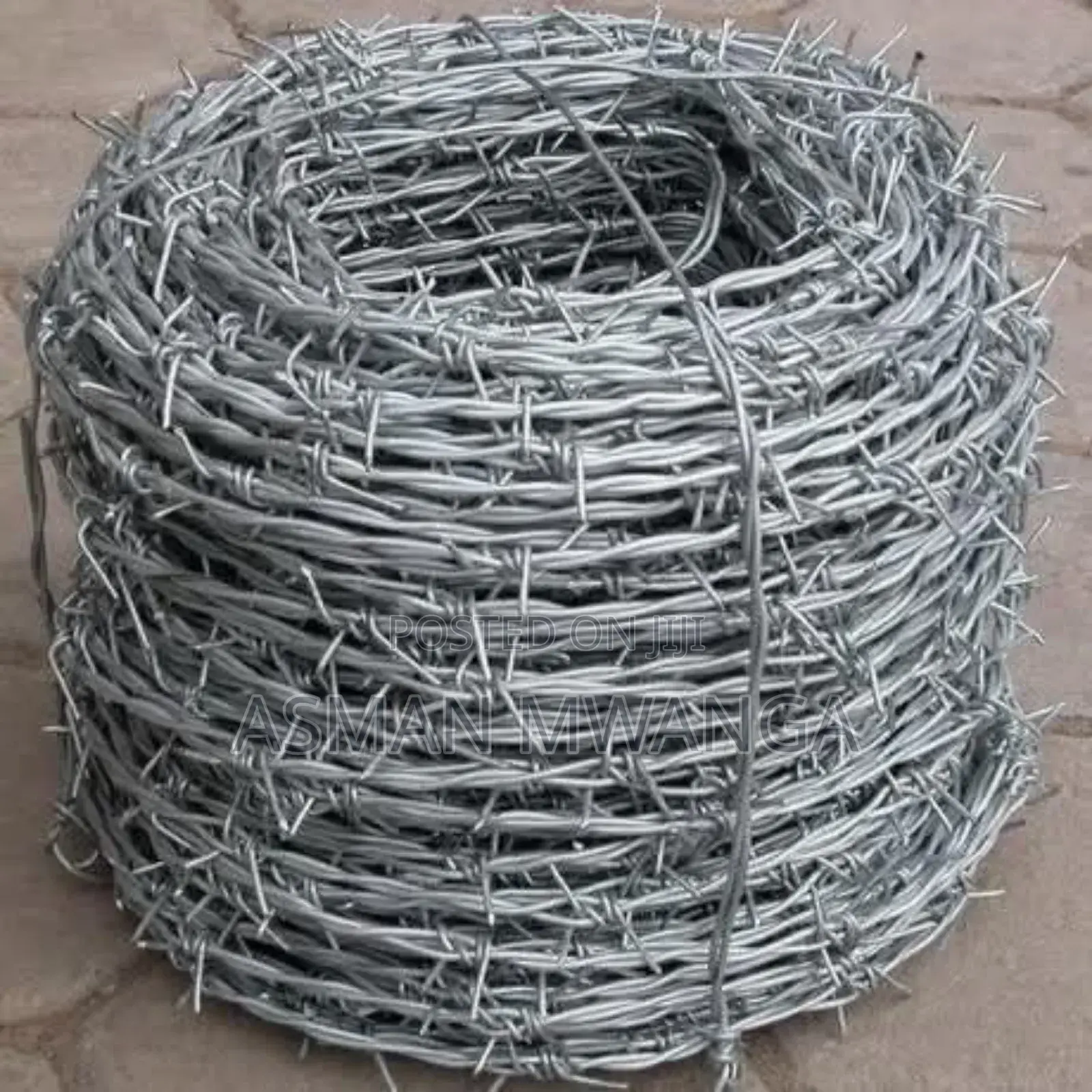 Gi Berbed Wire With Double Strands