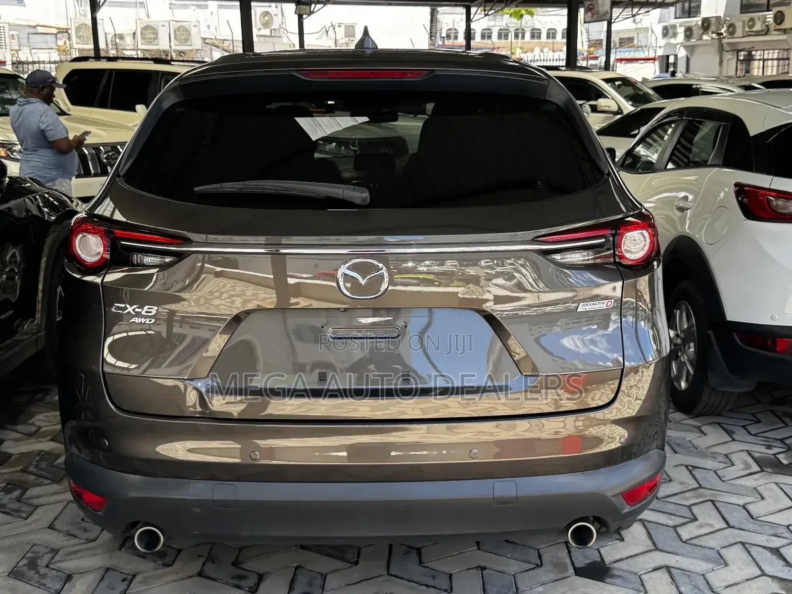 Mazda CX-8 2018 Brown