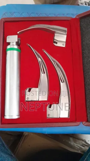 3 Blade Fiber Optic Laryngoscope
