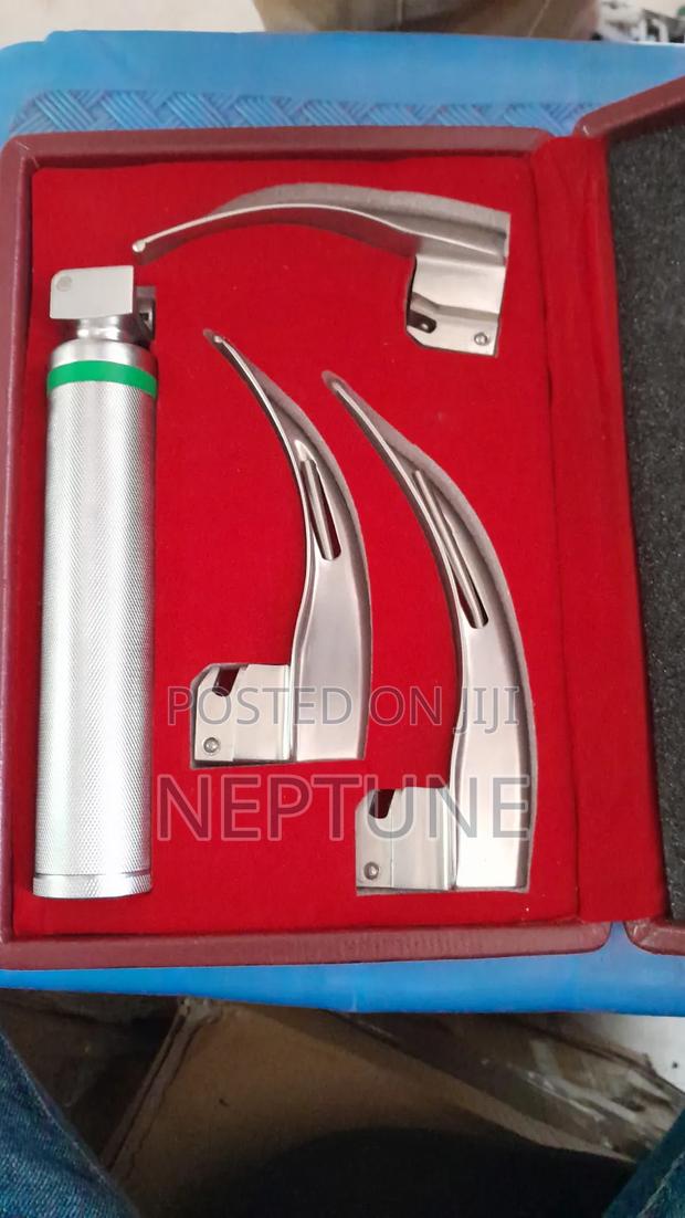 3 Blade Fiber Optic Laryngoscope