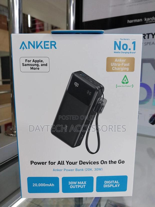 Anker Power Bank Powercore 20000mah 30w - thumbnail 2