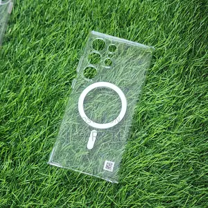 Samsung S24 Ultra Crystal Transparent Magsafe Pc Hard Back