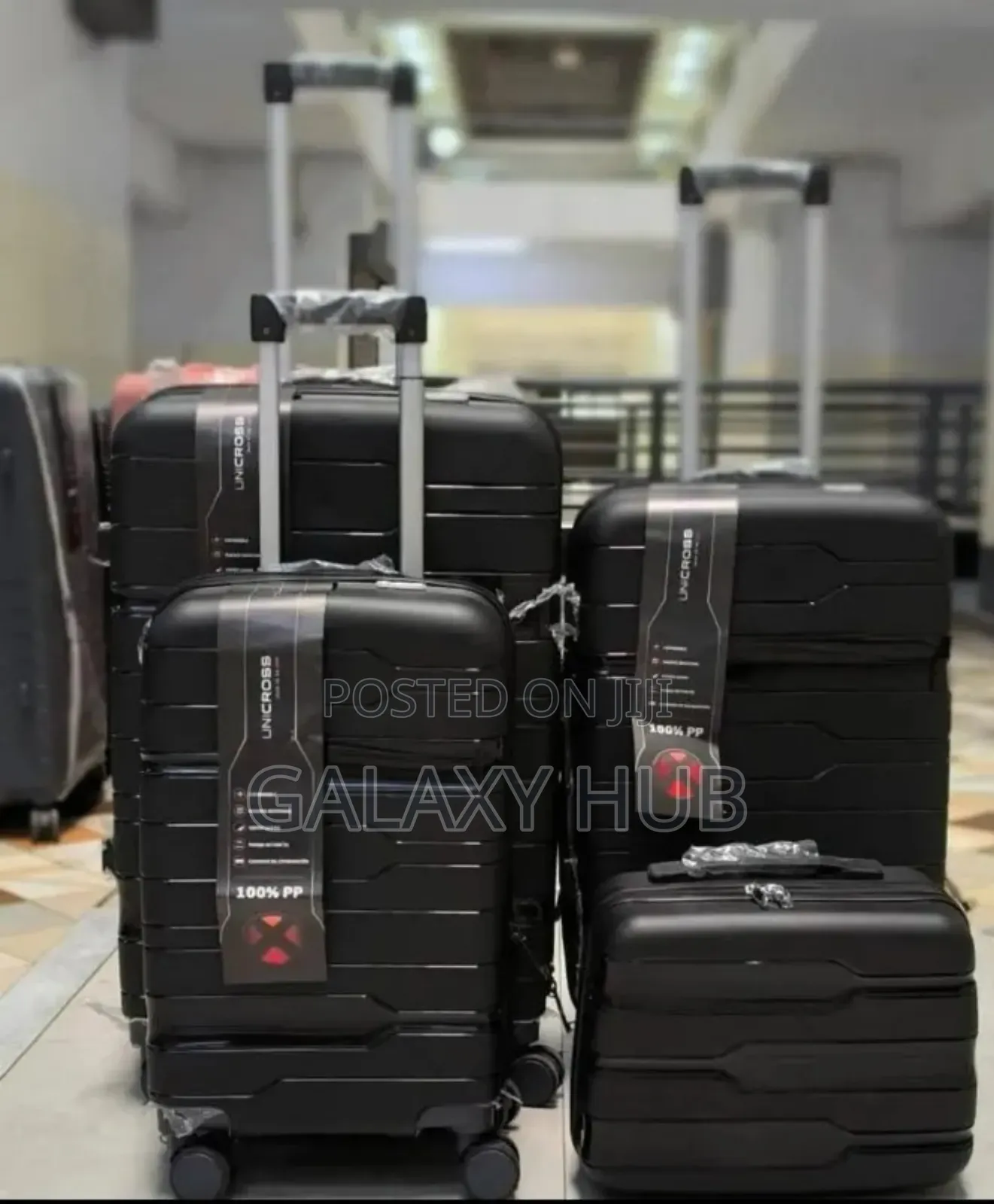 4 in 1 Unbreakble Rubber Suitcase Briefcase Travel Bag