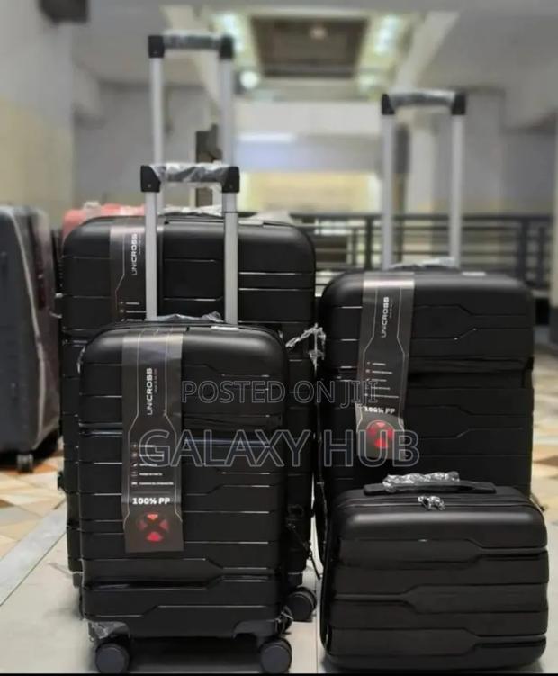 4 in 1 Unbreakble Rubber Suitcase Briefcase Travel Bag