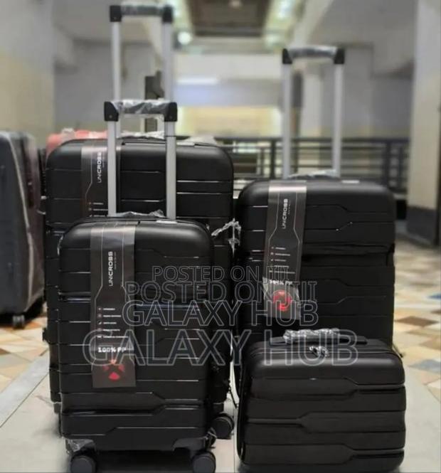 4 in 1 Unbreakble Rubber Suitcase Briefcase Travel Bag - thumbnail 2