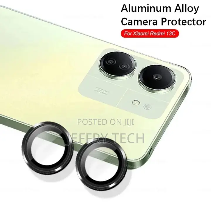 Redmi 13c Camera Lens Protector Rings Camera Tempered Glass