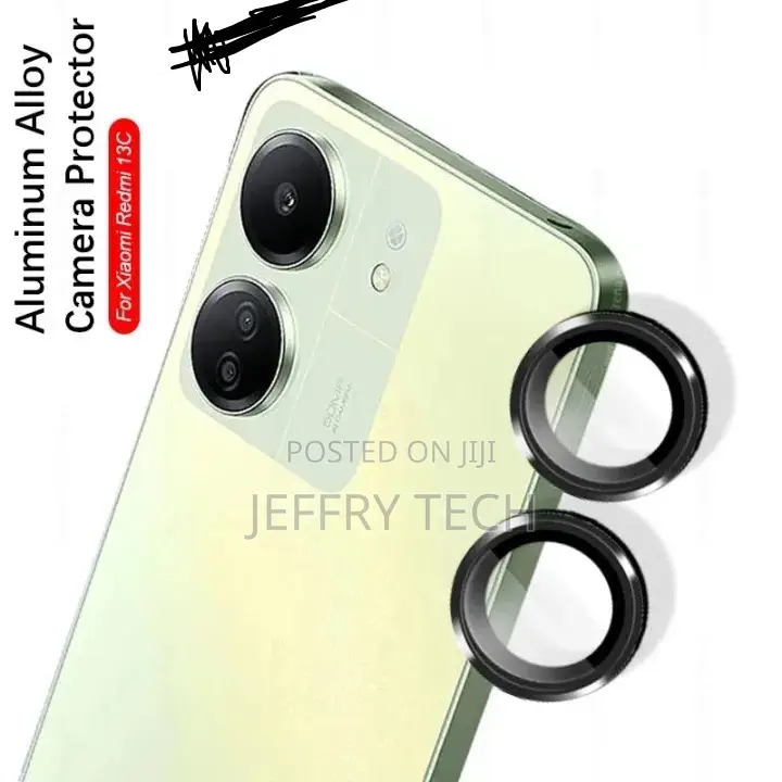 Redmi 13c Camera Lens Protector Rings Camera Tempered Glass