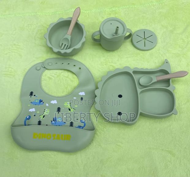 6 in 1 Silicon Feeding Set