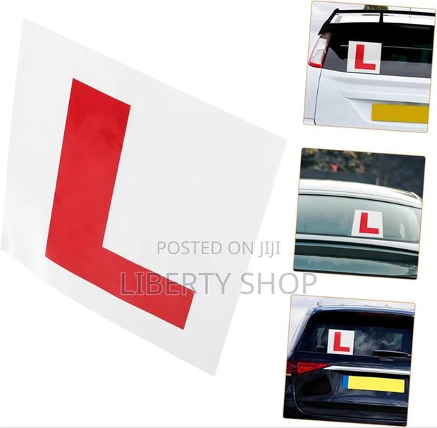 Car Learner Sticker - main view