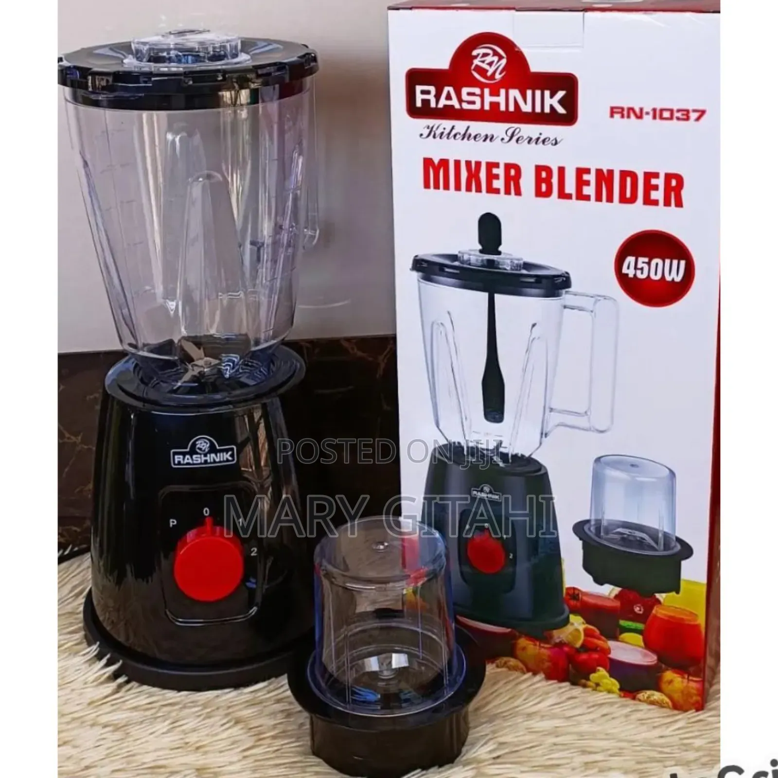 2 in 1 Rashnik Blenders
Blender Plus Grinder