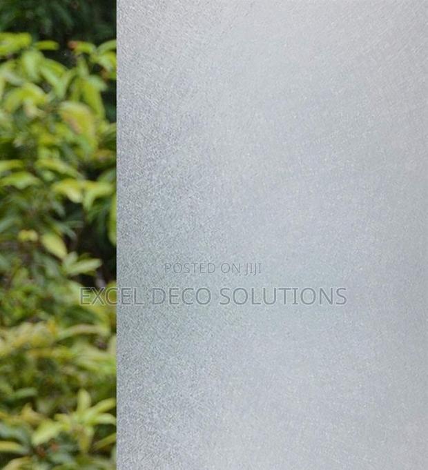 Frosted Film-Clean Contemporary Look