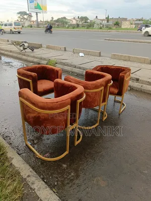 Manicure Seats, Burnt Orange