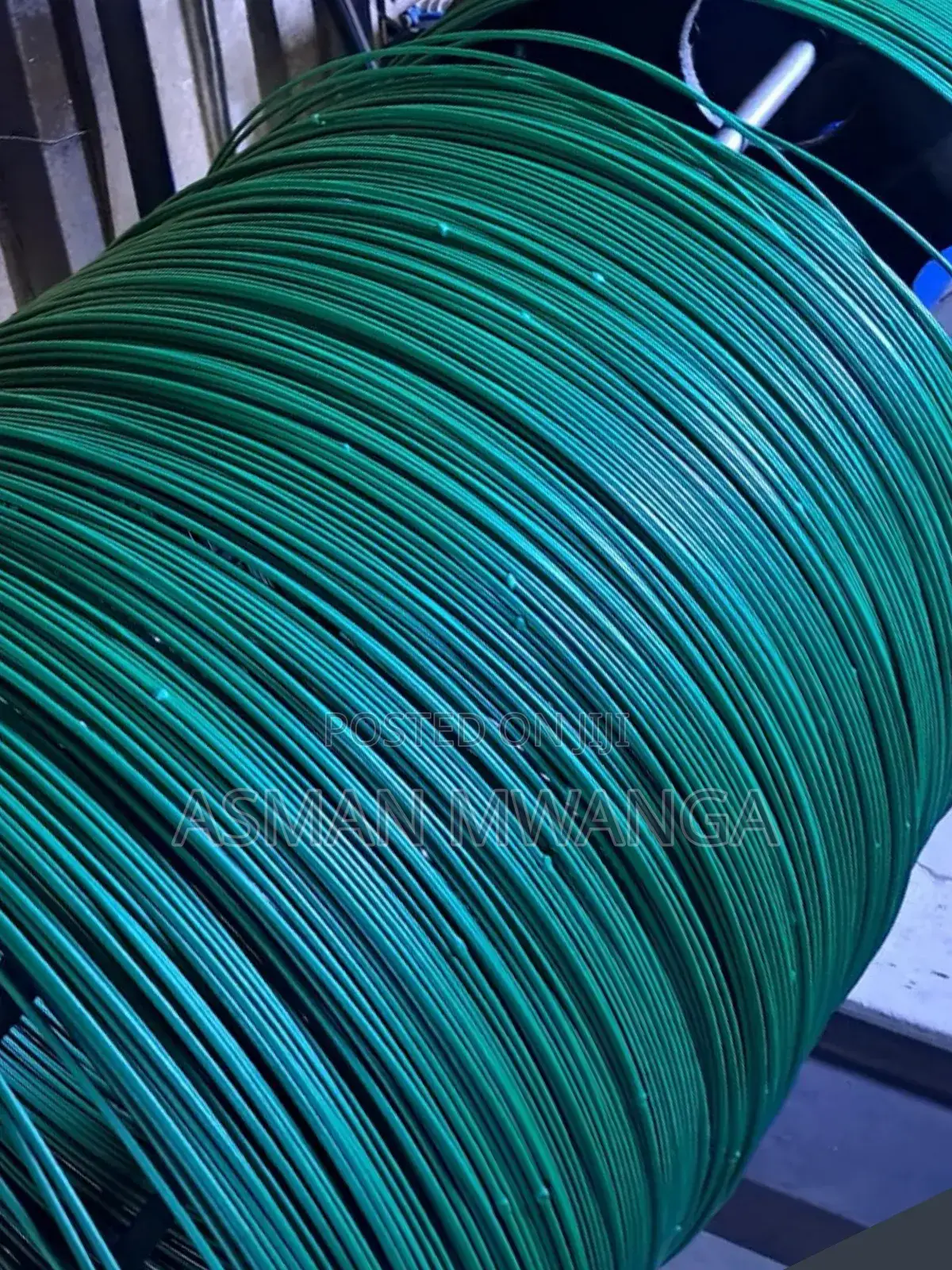 PVC Coated Strainer Wire 4.0mm Wire Thickness