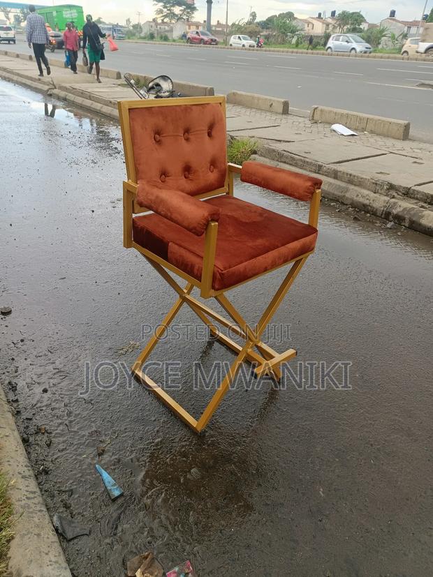 Makeup Seat, Burnt Orange - main view