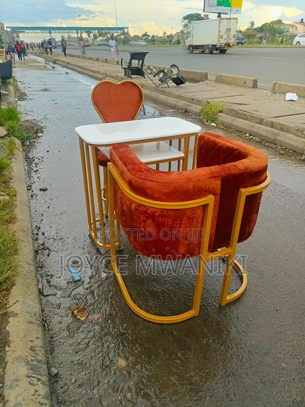 Manicure Set, 1 Seater Burnt Orange - main view