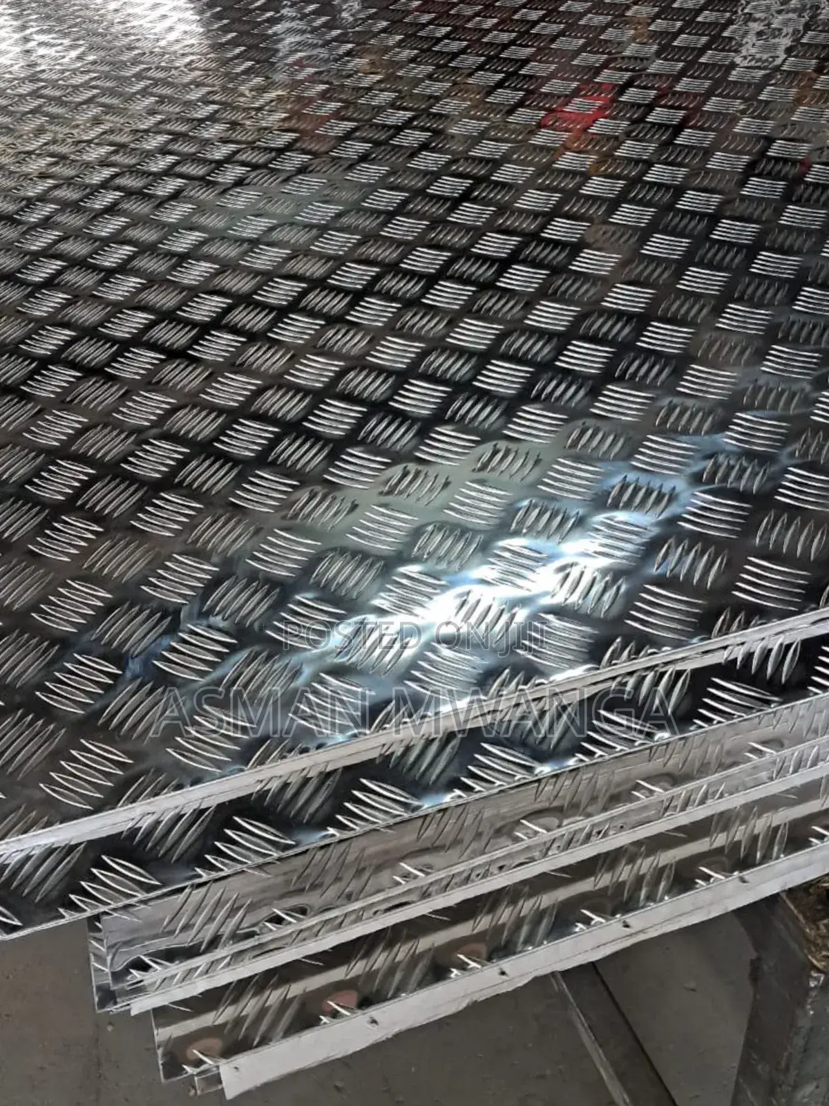 Aluminium Chequered Plate 4ft ×8ft