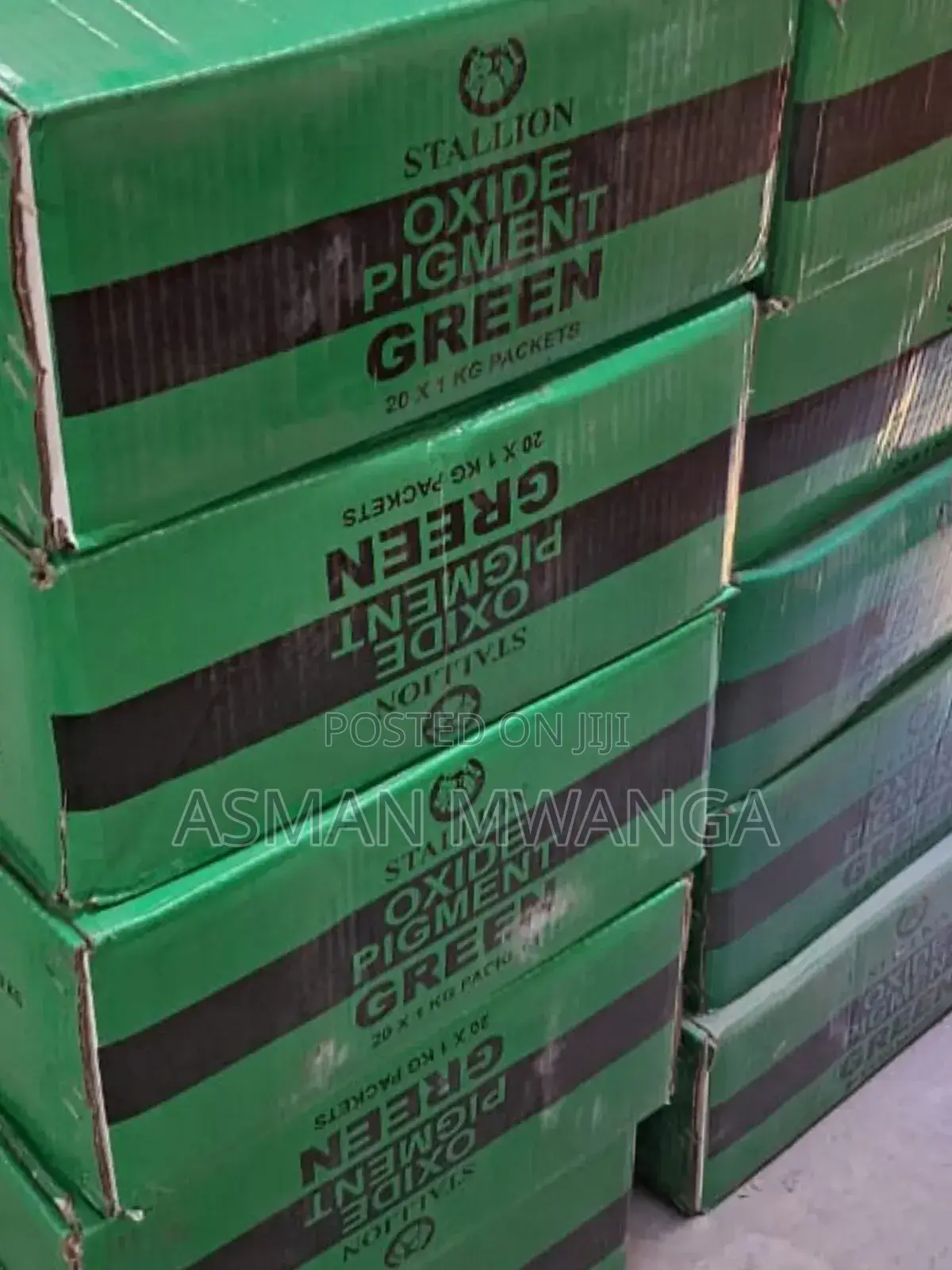 Green Oxide Pigment Powder
